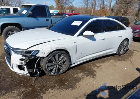 2019 Audi A6 55 Premium z USA, uszkodzony, nr VIN WAUL2AF26KN025915